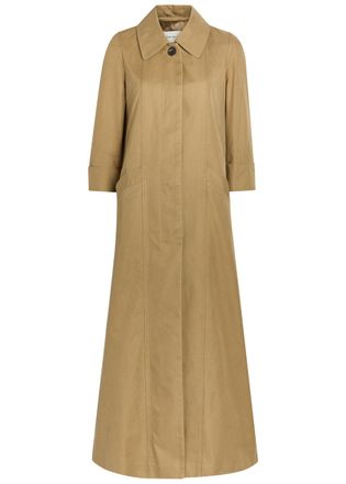 Dries Van Noten Rimi Cotton Trench Coat - Camel - 34 (UK6 / XS)