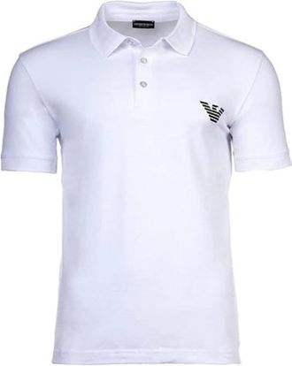 Emporio Armani Essential Polo - Heren - Polos - Wit - XL - Katoen - Tops
