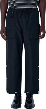 Comme Des Garçons Hombre, Pantalones, Negro, Talla: S