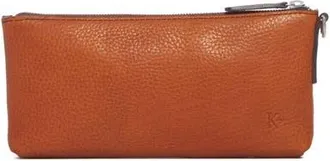 Korchmar Dillinger Leather Organizer Pouch in Pebbled Tan at Nordstrom