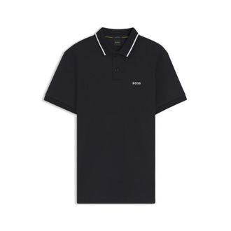 BOSS Paddy slim-fit polo shirt in interlock cotton