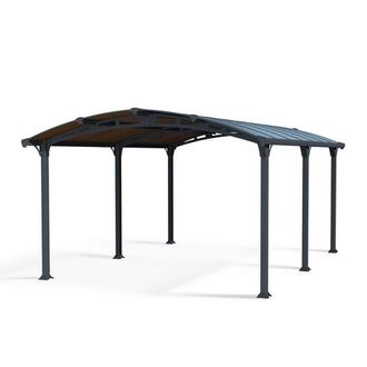 Palram Arcadia Carport 5000 - Polycarbonate - L507 x W359 x H242 cm - Grey