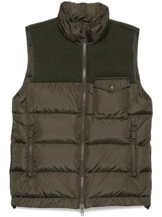 Aspesi Denver waistcoat - Green
