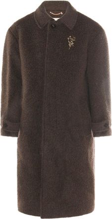 Golden Goose Coats Major Brown-Uomo