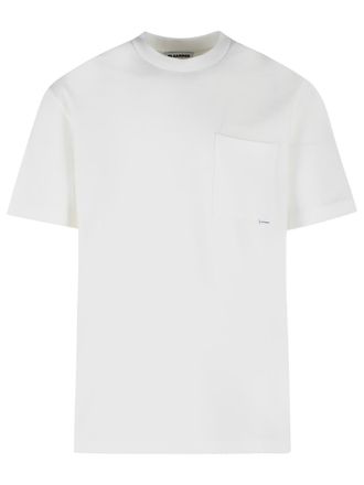 Jil Sander Black Cotton T-Shirt
