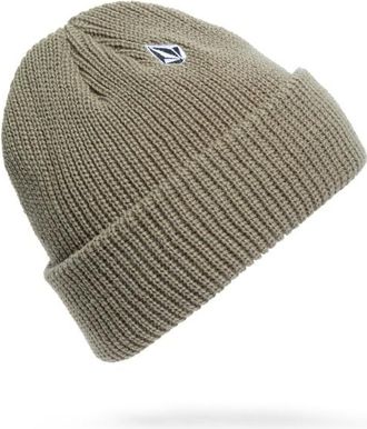 Volcom Full Stone Beanie Mütze für Herren | beige