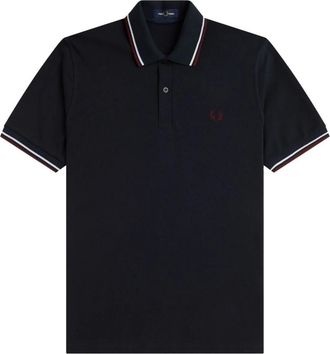 Fred Perry M12 Polo - Heren - Polos - Blauw - 3XS - Katoen - Tops