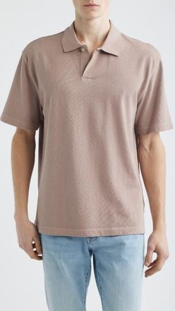 Madewell Compact Knit Polo in Gravel at Nordstrom, Size Xx-Large