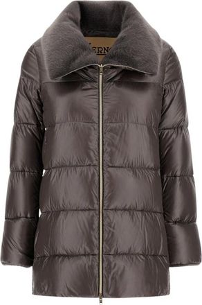 Herno Dames, Jassen, Grijs, Maat: XS Nylon