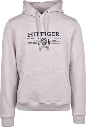 Tommy Hilfiger Light Grey Hooded Sweatshirt