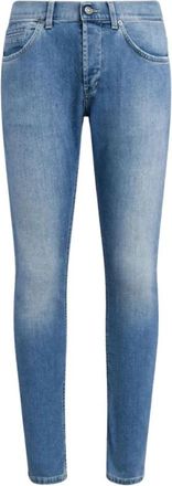 Dondup George Skinny-fit Jeans - Heren - Slim Fit Jeans - Blauw - W36 - Katoen - Jeans