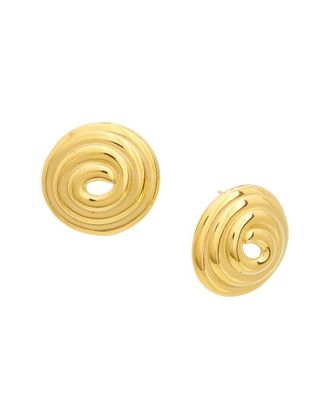 Crystal Haze 18K Plated Statement Earrings