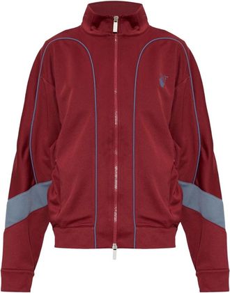 Off-white Logo Sweatshirt - Dames - Trainingsjackets - Rood - L - Leer - Fitness