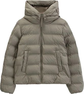 Marc O'Polo Hooded Quilted Jacket - Heren - Winterjassen - Grijs - M - Jassen