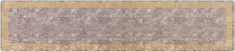 vidaXL Pasillo De Alfombra Marsa Gris 100 X 450 Cm Poli&eacute;ster Y Pvc Vidaxl