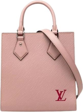 Louis Vuitton Pre-owned Sac Plat BB - Dames - Vintage Handtas - Roze - ONE Size - Leer - Vintage