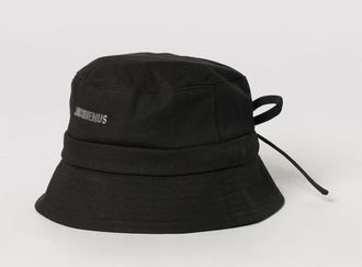 Jacquemus Cappello bucket Le Bob Gadjo in cotone con logo metallico