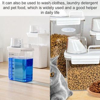 OEM Recipiente Para Muesli - Resistente Y Herm&eacute;tico - 1 Unidad - Material Pet