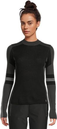 Smartwool Alpine Crew Womens Clothing Black : SM