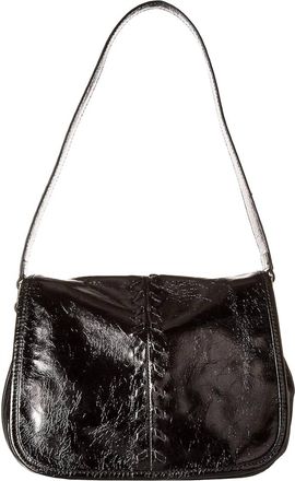Hobo Womens Arlo Leather Shoulder Bag In Black