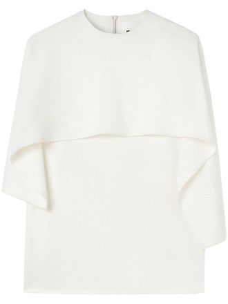 Jil Sander layered crew-neck T-shirt - White