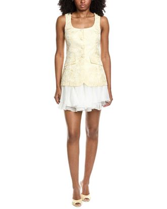 Amanda Uprichard Lilibet Mini Dress