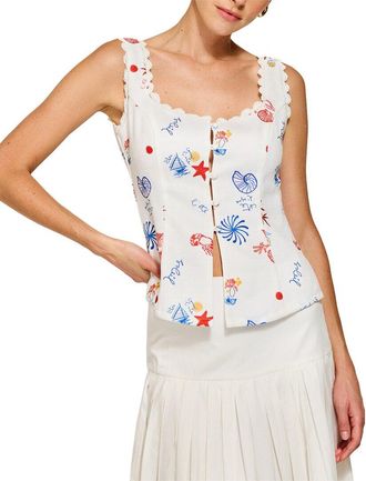 Line & Dot Reeta Top