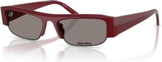 Miu Miu MU B07S Zonnebrillen - Dames - Zonnebrillen - Paars - 51 MM - Accessoires