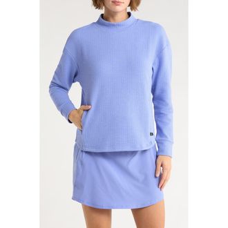 Swannies Paige Mock Neck Knit Top in Iris at Nordstrom Rack, Size X-Small