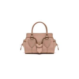 Coccinelle York Handtas - Dames - Handtassen - Beige - ONE Size - Katoen - Tassen
