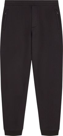 Emporio Armani Structured Elasticated Cuff Tapered Trousers