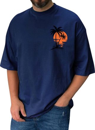 Generic Summer Tops, Mens Workout Short Sleeve T-Shirts Athletic Fit Moisture Wicking Sports Style T Shirts Slim T Golf Shirts Graphic T Men Polo Shirts (XL, 