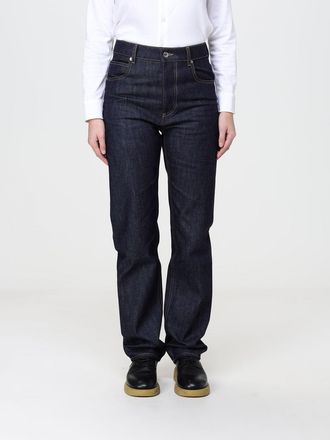 Bottega Veneta Jeans straight a vita alta in denim di cotone