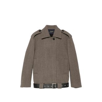 Seafarer Belted Epaulette Jacket