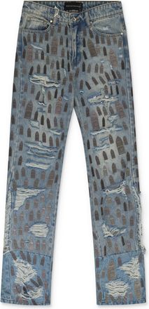 Who Decides War by Ev Bravado BLUE MAX HARDWARE SKINNY JEANS