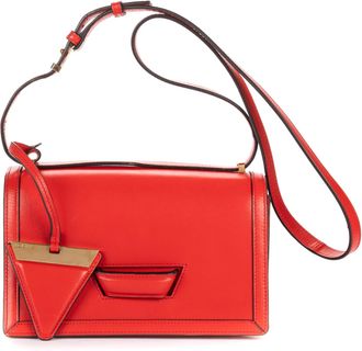 Loewe Pre-owned Womens Medium Barcelona Shoulder Bag - Red - One Size