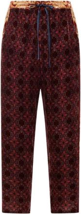 Pierre-Louis Mascia Kanada Broek - Dames - Straight fit broeken - Rood - M - Broeken