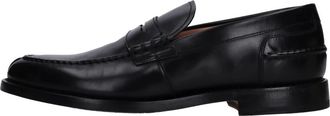 Fabi Appaloosa - Heren - Loafers - Zwart - 44 EU - Leer - Schoenen