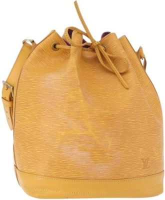 Louis Vuitton Pre-owned Epi No&eacute; Bucket Bag - Pre-owned - Mujer - Amarillo - ONE SIZE
