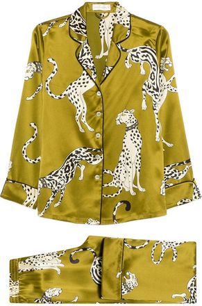 Olivia Von Halle Tute Intere Verde-Donna