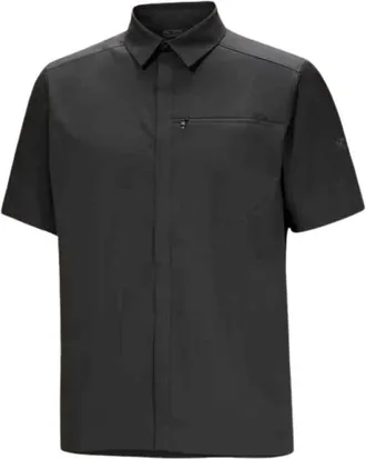 Arc'teryx Overhemden, Heren, Zwart, L, Polyester, Skyline Short Sleeve Shirt