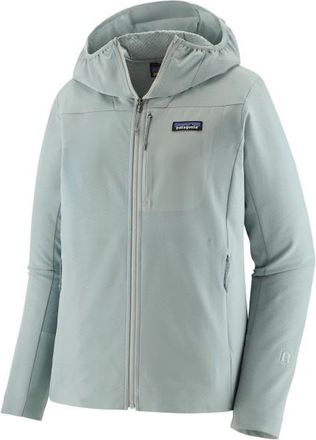 Patagonia R1 Crossstrata Hoody Softshelljacke f&uuml;r Damen | grau