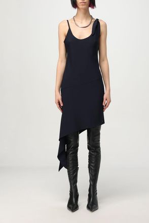 Courrèges Abito asimmetrico Courrèges in crêpe