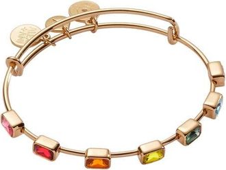Alex and Ani Rainbow Ombre Inline Bangle Bracelet at Nordstrom