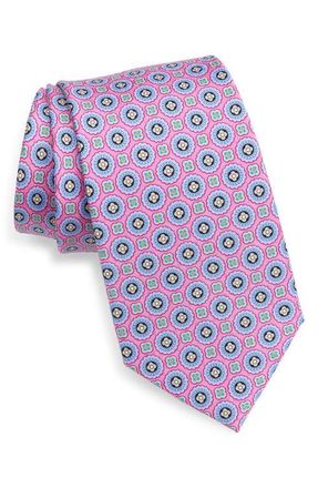 Nordstrom Jacquard Silk Tie in Pink at Nordstrom