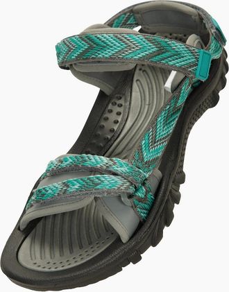 Mountain Warehouse Womens Mountain Warehouse Womens/Ladies Cyprus Chevron Sandals - Blue - Size: 8
