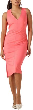 Access Fashion Access Fashion, Kleedjes, Dames, Roze, M, Polyester, Coral Midi Jurk