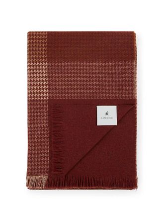 Lanerossi Plaid BLACK LIGHT, burgundy