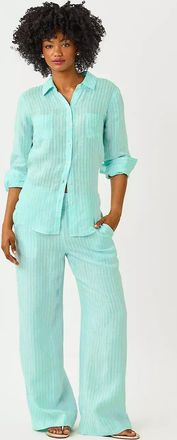 Lilly Pulitzer 31 Mirabella High Rise Linen Palazzo Pant