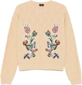 Etro Truien & Vesten, Dames, Beige, S, Beige Sweater Collectie